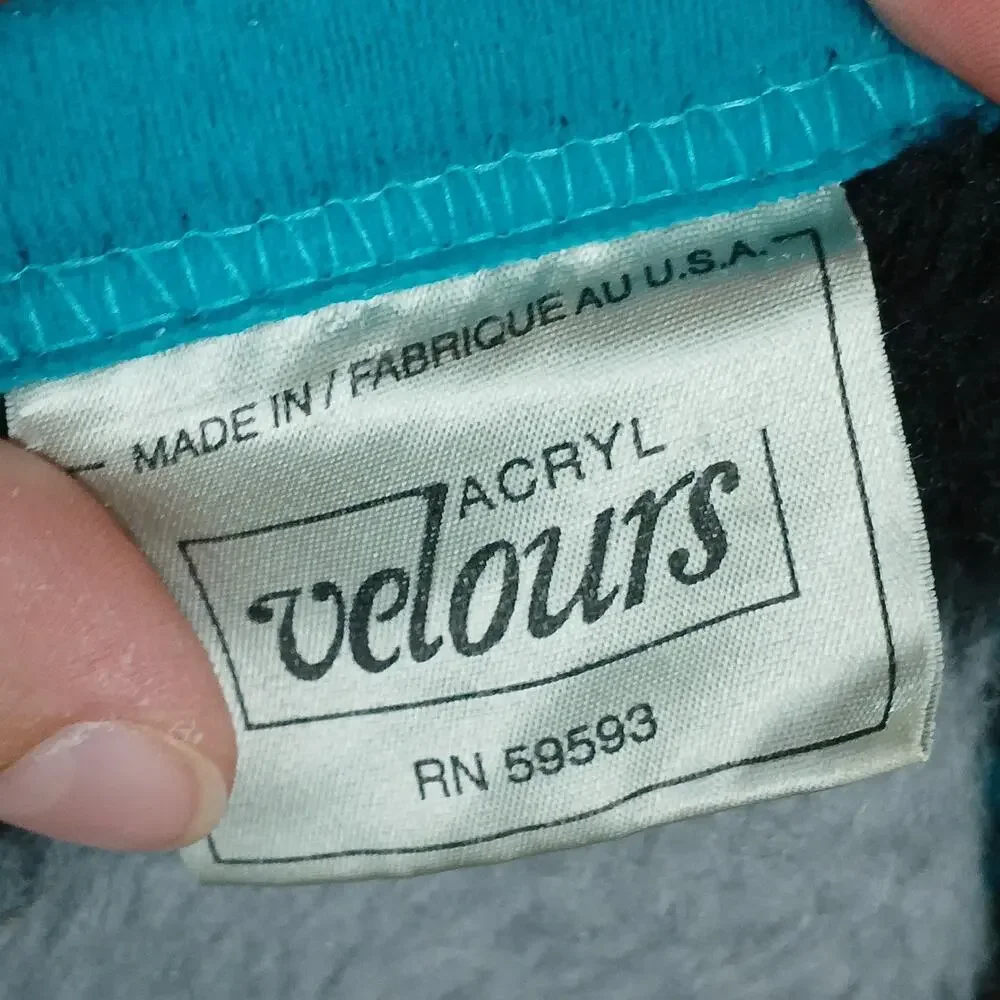 ACRYL Velours Florida Marlins Throw Blanket Vintage Size 57 X 48 Inch Min Piling